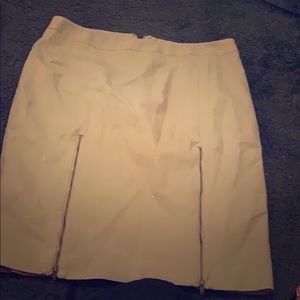 Beige skirt